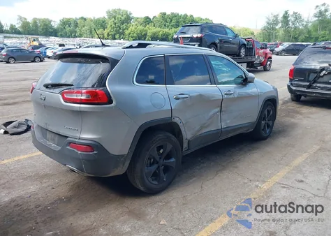 2015 Jeep Cherokee Limited from USA, damaged, VIN 1C4PJMDS2FW654230